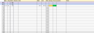 High Impact Work Tracker